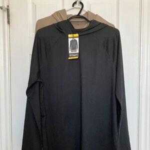 Two Gap Fit Long Sleeve Athletic Shirts - 2 Pack